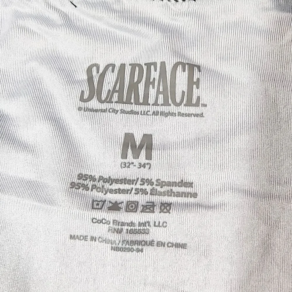 Scarface Red Black Boxer Brief #J